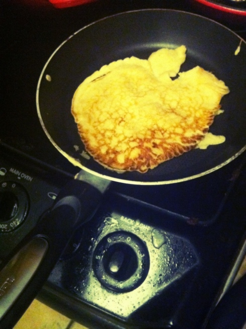 homemade pancake